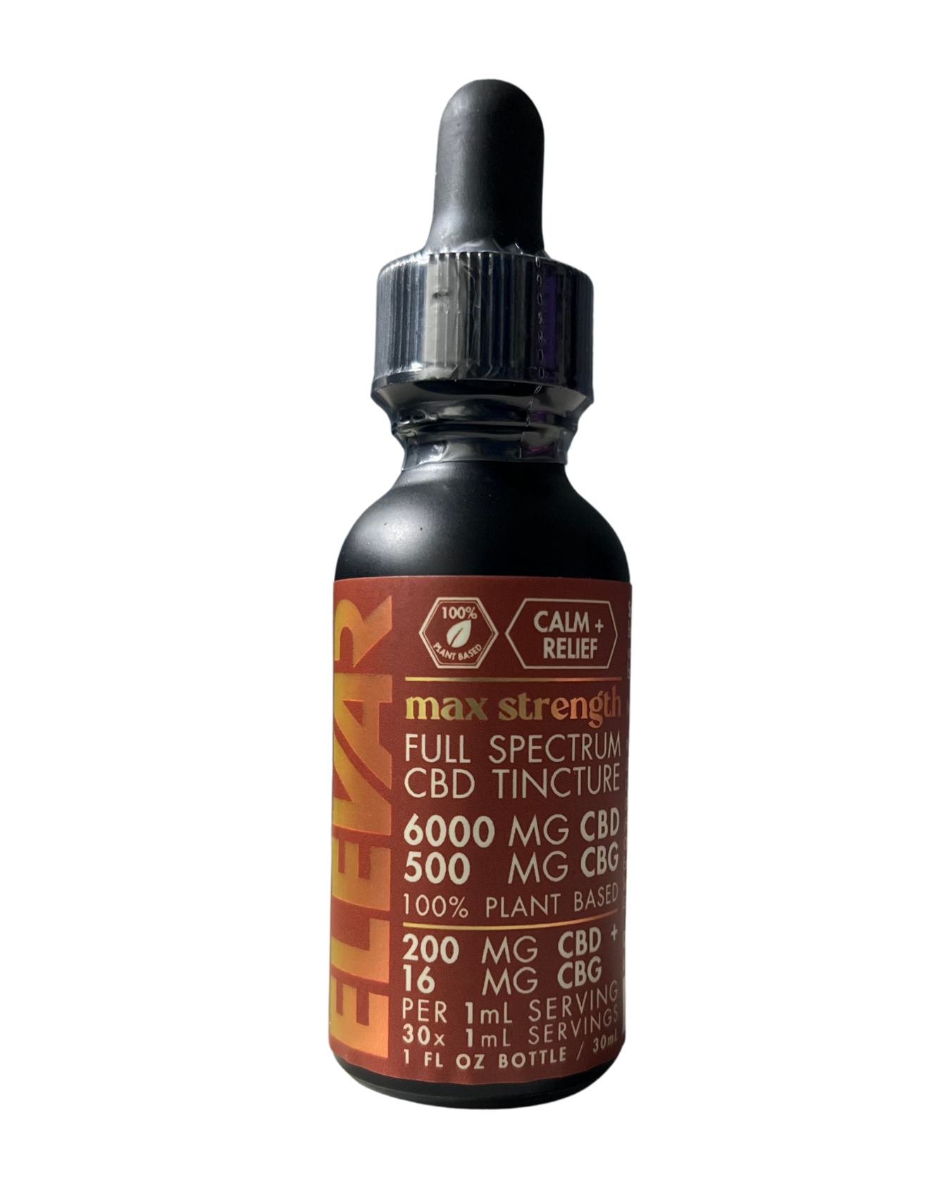ELEVAR WELLNESS - 6000mg Anxiety Away Plus Tincture