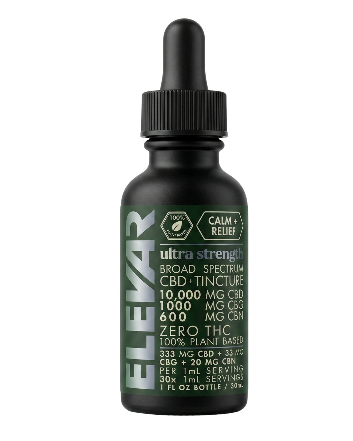 ELEVAR WELLNESS - 10000mg Ultra Strength Broad Spectrum CBD Tincture