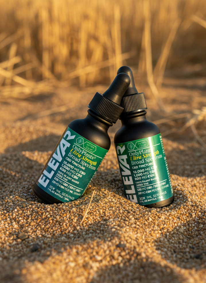 ELEVAR WELLNESS - 10000mg Ultra Strength Broad Spectrum CBD Tincture