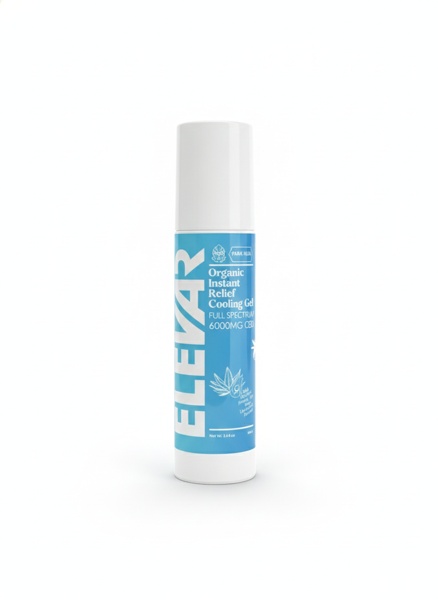 ELEVAR 6000mg CBD Instant Relief Cooling Gel